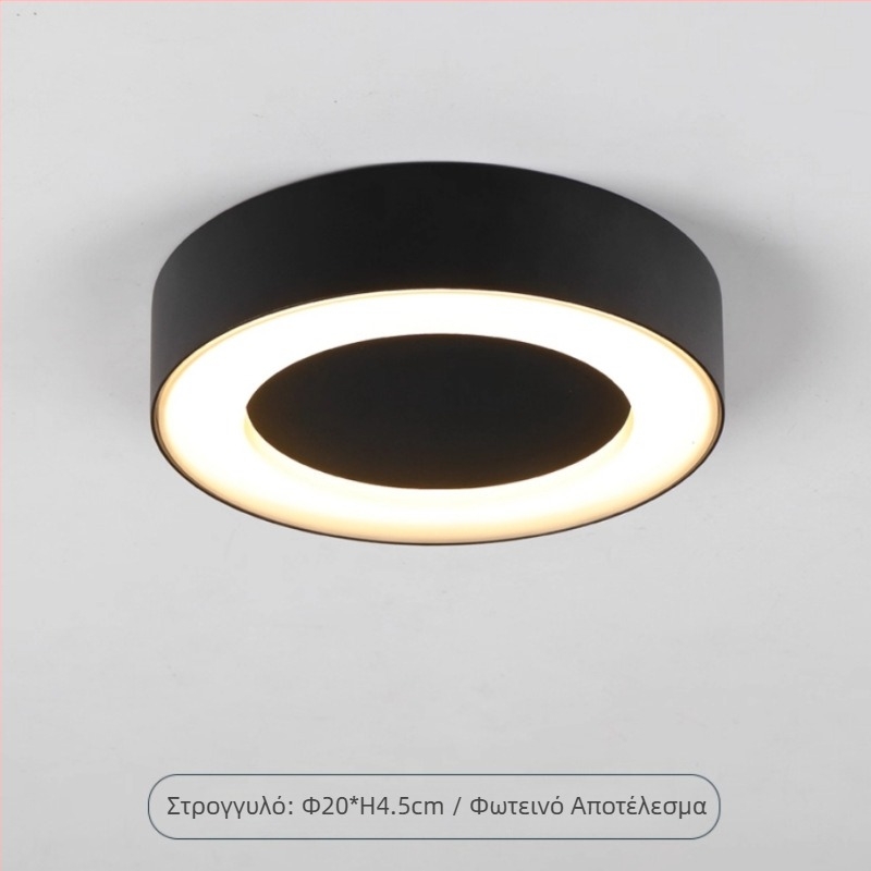 LED εξωτερικός λαμπτήρας τοίχου με μοντέρνο μινιμαλιστικό σχεδιασμό για διάδρομο και υπνοδωμάτιο