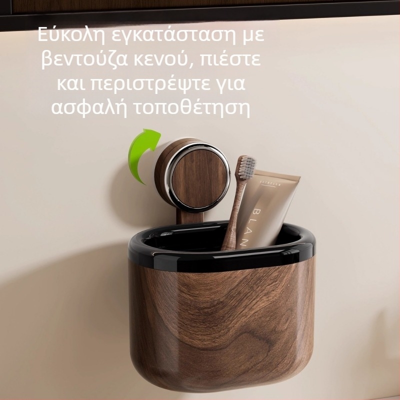 Ράφι αποθήκευσης πετσετών προσώπου με βεντούζα, τοίχου μπάνιου, επαναχρησιμοποιούμενες πετσέτες