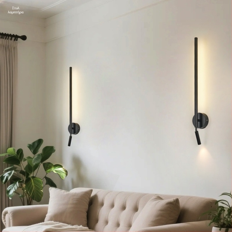 2026 Νέο μοντέλο ασύρματη RGB LED λάμπα τοίχου, ατμοσφαιρικός φωτισμός για τον τοίχο φόντου του σαλονιού και λάμπα κομοδίνο υπνοδωματίου
