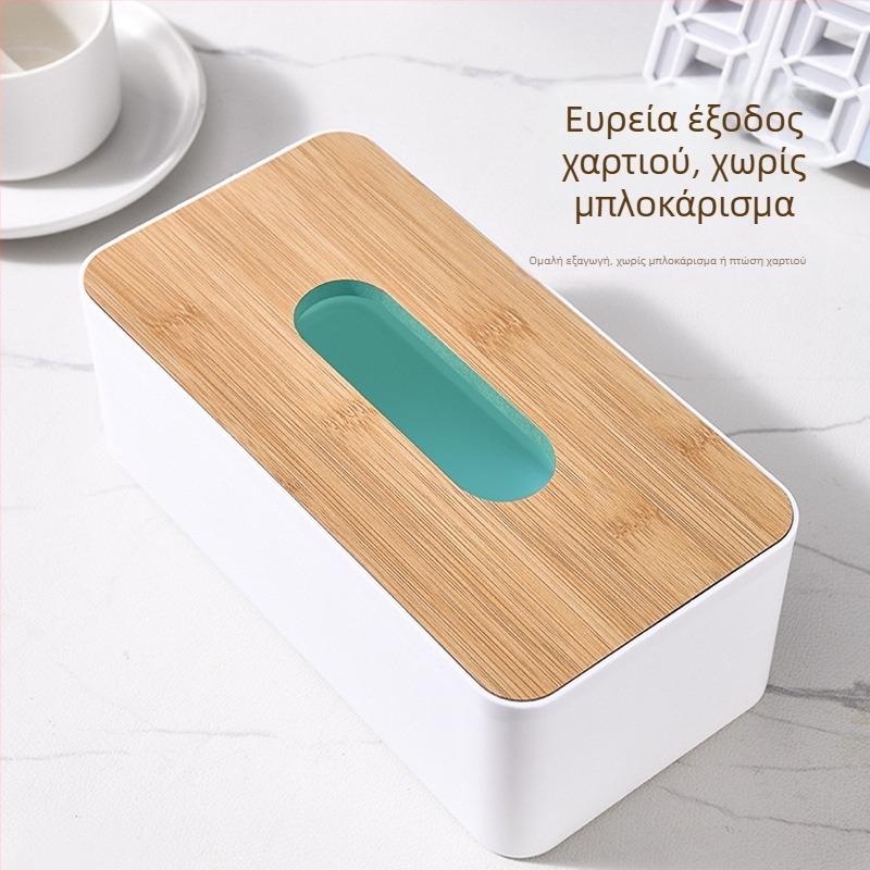 Πλαστικό κουτί χαρτοπετσέτας με πολυτελές φινίρισμα, μεγάλο μέγεθος κατάλληλο για σαλόνι και γραφείο