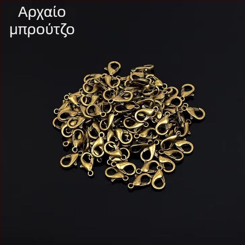 Κούμπωμα καβουριού από κράμα ψευδαργύρου 302 για κοσμήματα – DIY κολιέ και μπρελόκ