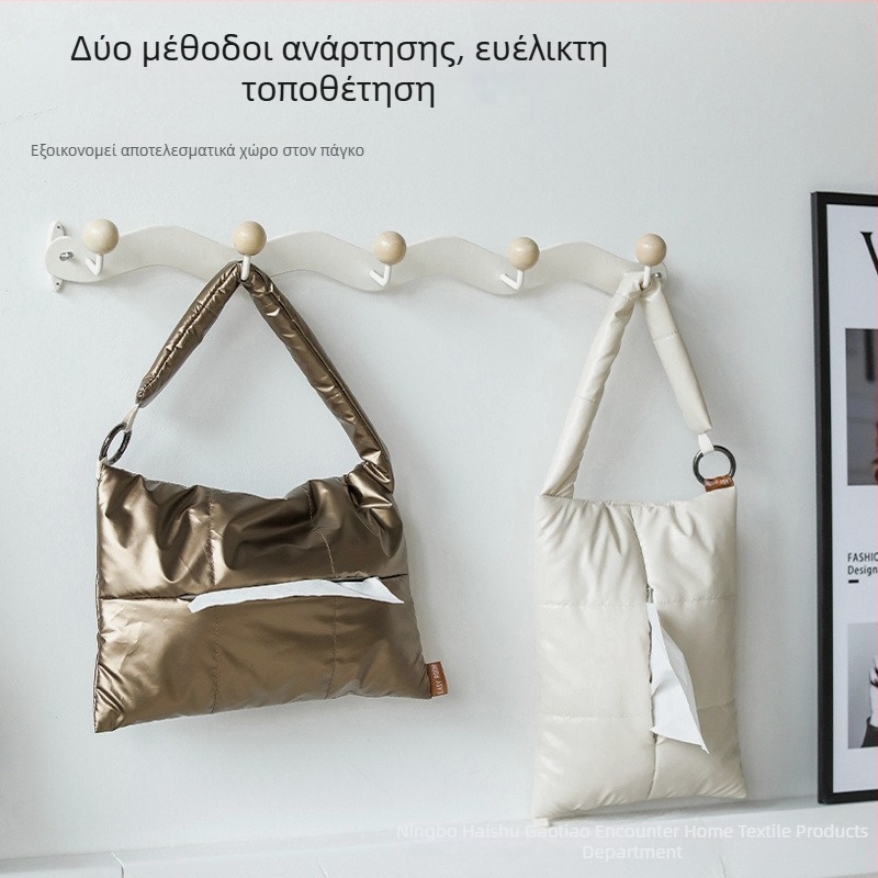 Δερμάτινο κρεμαστό κουτί χαρτοπετσετών αυτοκινήτου, θήκη χαρτοπετσετών πίσω από το κάθισμα, μοντέρνο μινιμαλιστικό στυλ