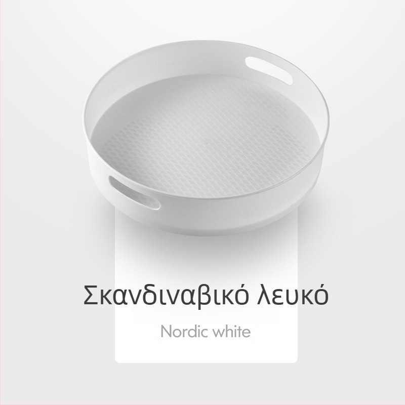 Φωτεινό κίτρινο περιστρεφόμενο ράφι μπαχαρικών στην κουζίνα — πολυλειτουργική βάση για φιάλες σόγιας και ξύδι