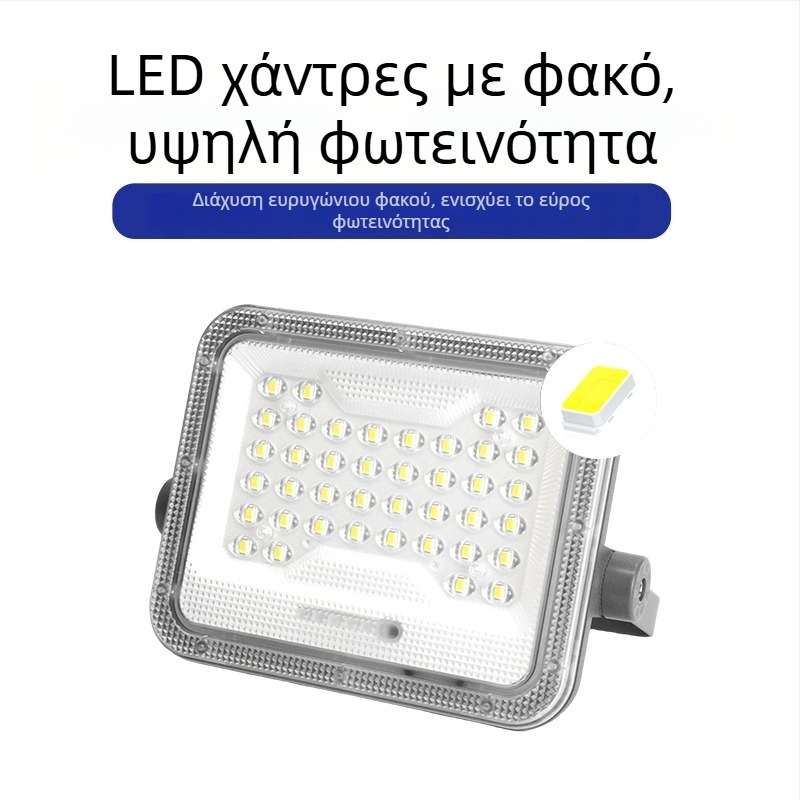 LED ηλιακή εξωτερική τοίχικη λάμπα, IP67 ανθεκτική στο νερό, έξυπνος έλεγχος φωτισμού με ραντάρ αισθητήρα