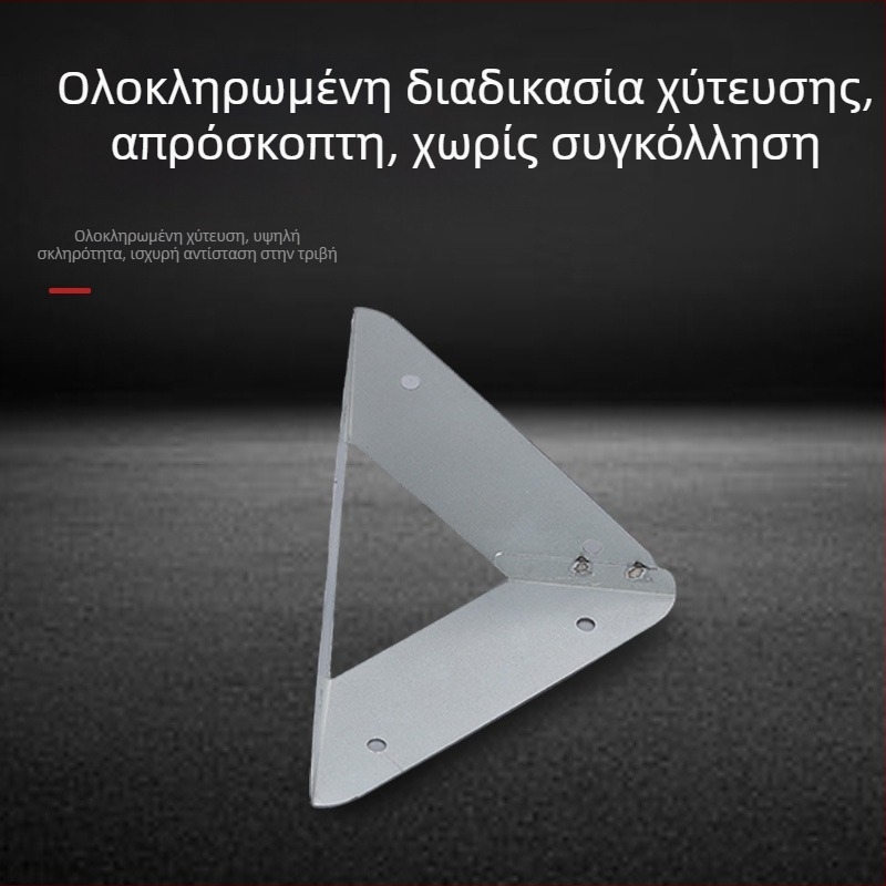 Τριγωνικοί προστατευτές γωνών για ξύλινα κουτιά, γαλβανισμένες μεταλλικές γωνίες, εξαρτήματα