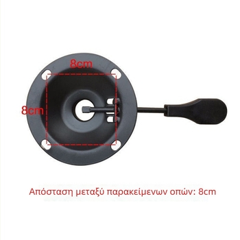 Περιστροφική καρέκλα με μηχανισμό ανύψωσης και δίσκο; αξεσουάρ γραφείου για υπολογιστή; βάση καρέκλας μπαρ