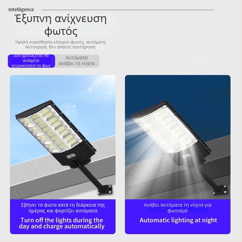 Ολοκληρωμένο ηλιακό φως δρόμου για οικία και αυλή, εξωτερικό αδιάβροχο φωτιστικό τοίχου