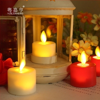 ABS πλαστικό LED κερί τύπου tea light με κίνηση ταλάντευσης για γιορτινή διακόσμηση, ρομαντικά Χριστούγεννα