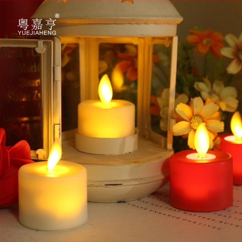 ABS πλαστικό LED κερί τύπου tea light με κίνηση ταλάντευσης για γιορτινή διακόσμηση, ρομαντικά Χριστούγεννα