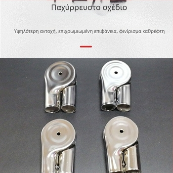 Zhenda Σιδερένιο άκρο σύνδεσης για φτερού τύπου ράγα απλώματος ρούχων