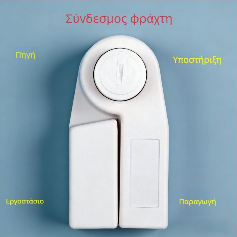 Ρυθμιζόμενος πλαστικός συνδετήρας γωνίας για παιδική περίφραξη