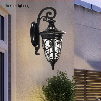 LED μινιμαλιστικό φωτιστικό τοίχου με ακανόνιστο σχήμα, αδιάβροχο, μοτίβο αγγέλου, αλουμινένιο σώμα και γυάλινο κάλυμμα, κατάλληλο για βίλα εξωτερικά/εσωτερικά, ξενοδοχείο και οικιακή χρήση