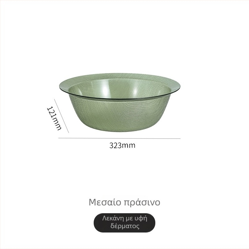 Yimeijia Μεγάλη στρογγυλή πλαστική λεκάνη πλυσίματος για φοιτητικό δωμάτιο – κατάλληλη για πλύσιμο προσώπου, ρούχων και λαχανικών