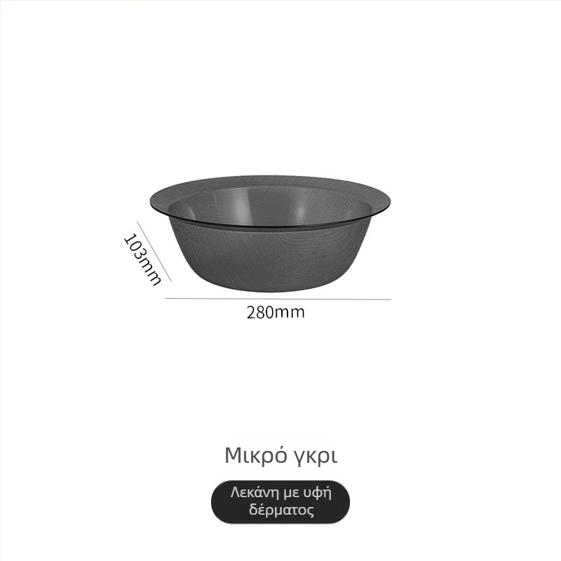Yimeijia Μεγάλη στρογγυλή πλαστική λεκάνη πλυσίματος για φοιτητικό δωμάτιο – κατάλληλη για πλύσιμο προσώπου, ρούχων και λαχανικών