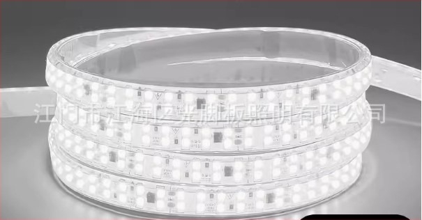 LED ταινία 220V για σαλόνι, εντοιχισμένη οροφή, εξωτερική αδιάβροχη, 9W, 46 LED 3528, δέσμη 120°, μονόχρωμη