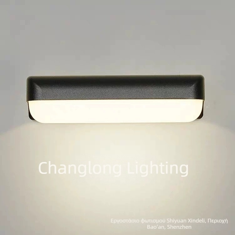 LED φωτιστικό τοίχου, μονής ή διπλής όψεως, διακοσμητικό για μπαλκόνι, διάδρομο και πόρτα