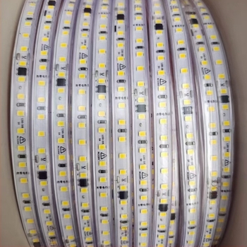 Εξαιρετικά φωτεινή εξωτερική αδιάβροχη COB LED ευέλικτη λωρίδα φωτισμού, αυτοκόλλητη, γραμμική για οικιακή οροφή, προεξοχές και εξωτερικούς τοίχους