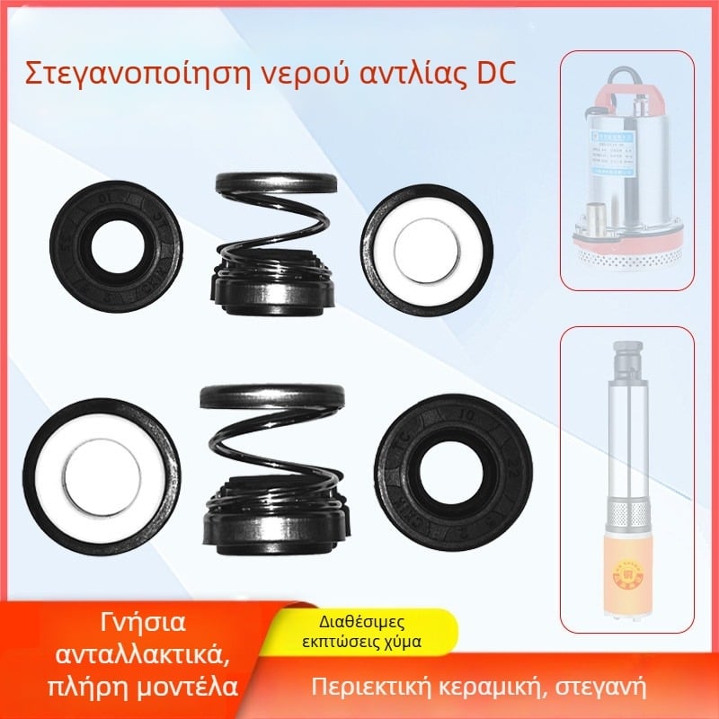Σετ στεγανοποιήσεων για DC υποβρύχια αντλία με κεραμικά στεγανοποιητικά για κινητήρες ηλεκτρικών οχημάτων, 12V/48V/60V
