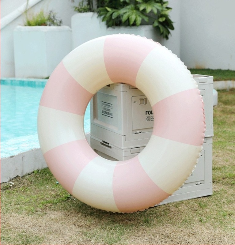 Seawing Διπλοδιαμερισματικός φουσκωτός κύκλος κολύμβησης για ενήλικες, PVC 1,5 mm, μονόχρωμος, κατάλληλος για πισίνα, ποταμό και θεματικό πάρκο νερού