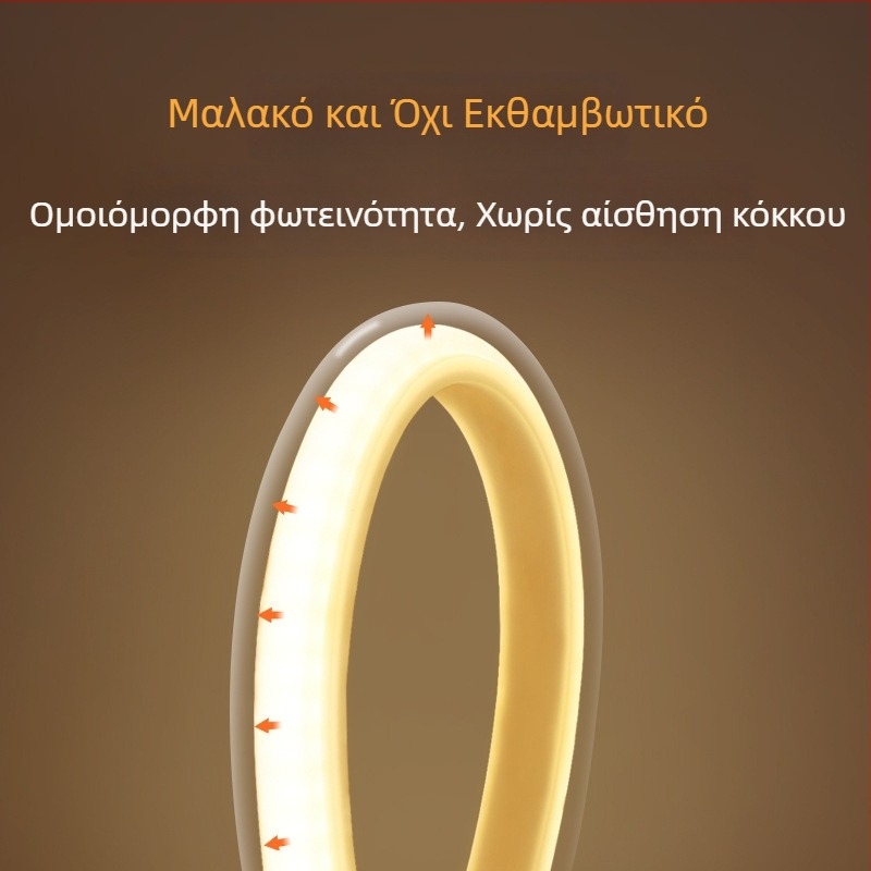 Λωρίδα LED με διακόπτη, 220V, 5 m, για κομοδίνο, σαλόνι και ντουλάπι τηλεόρασης, εξωτερική διαφήμιση
