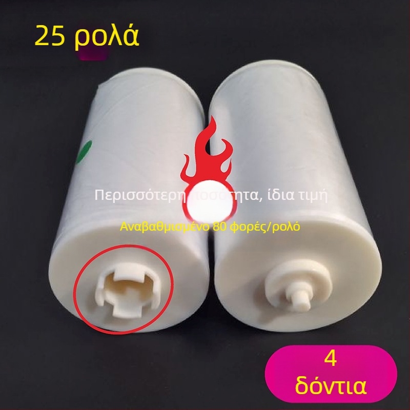 Έξυπνο αυτοματοποιημένο καπάκι τουαλέτας με μια χρήση περιστρεφόμενης επιφάνειας και πλαστικό υγιεινικό κάλυμμα