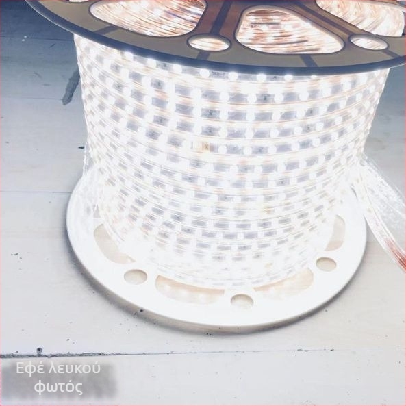 Εξωτερική LED ταινία 5050, 220V υψηλής τάσης, λευκό φως, αδιάβροχη διακοσμητική γραμμική λαμπτήρα