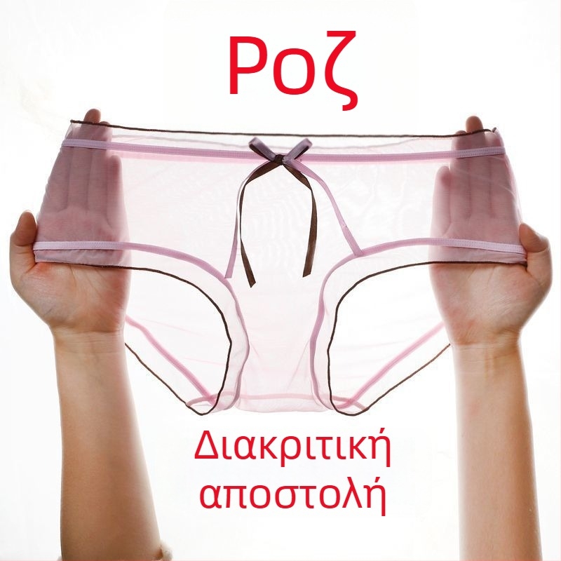 Διάφανα γυναικεία σλιπ από δίχτυ 1/3, δροσερό καλοκαίρι, λεπτές, μεσαίας μέσης