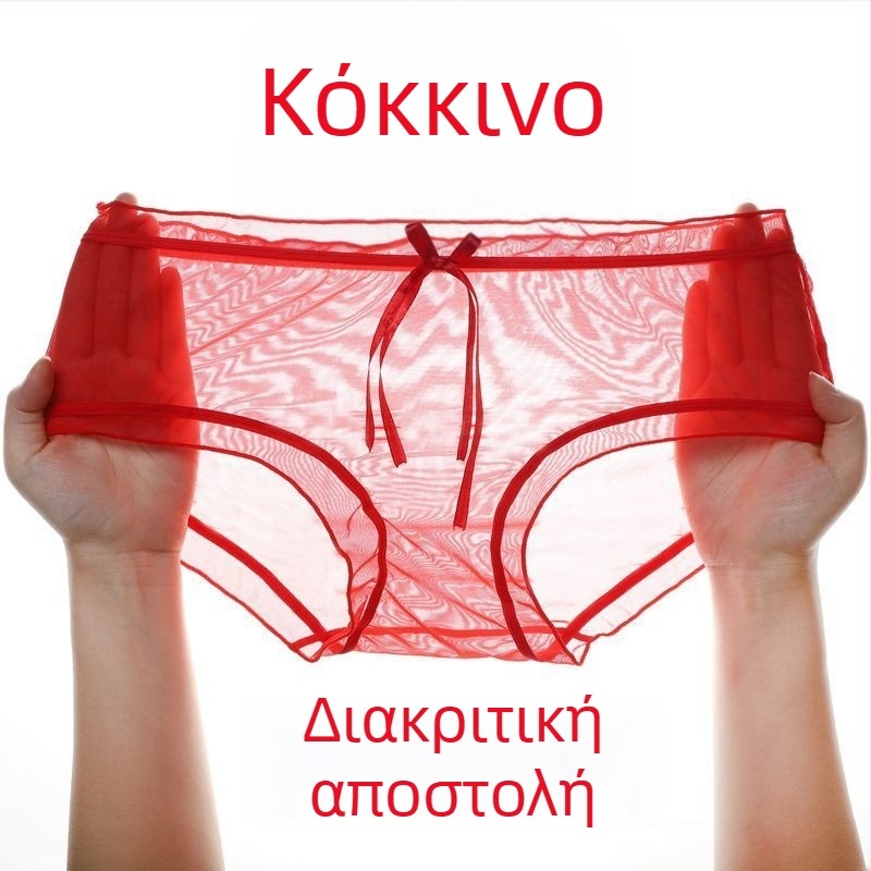 Διάφανα γυναικεία σλιπ από δίχτυ 1/3, δροσερό καλοκαίρι, λεπτές, μεσαίας μέσης