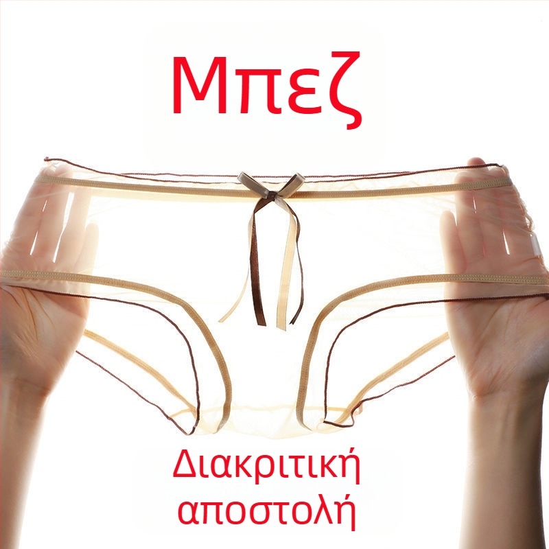 Διάφανα γυναικεία σλιπ από δίχτυ 1/3, δροσερό καλοκαίρι, λεπτές, μεσαίας μέσης