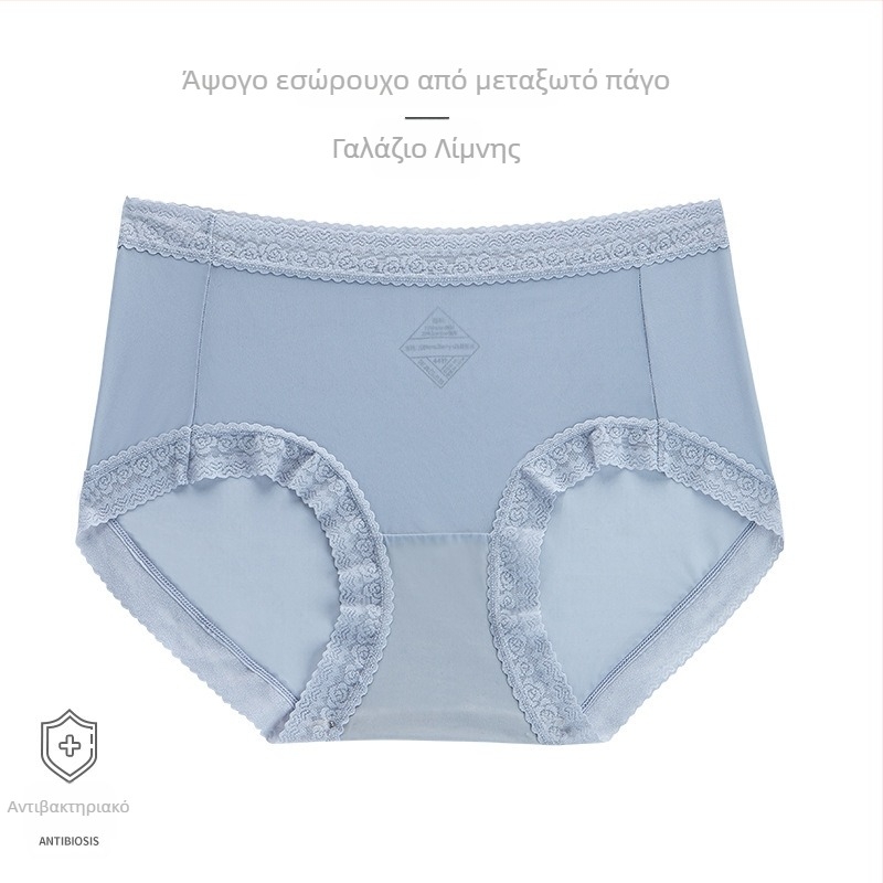 Γυναικεία εσώρουχα από πλατινένιο μετάξι – δροσερό μετάξι, μεσαία μέση, γρήγορο στέγνωμα, διαπνοή, ανύψωση γλουτών