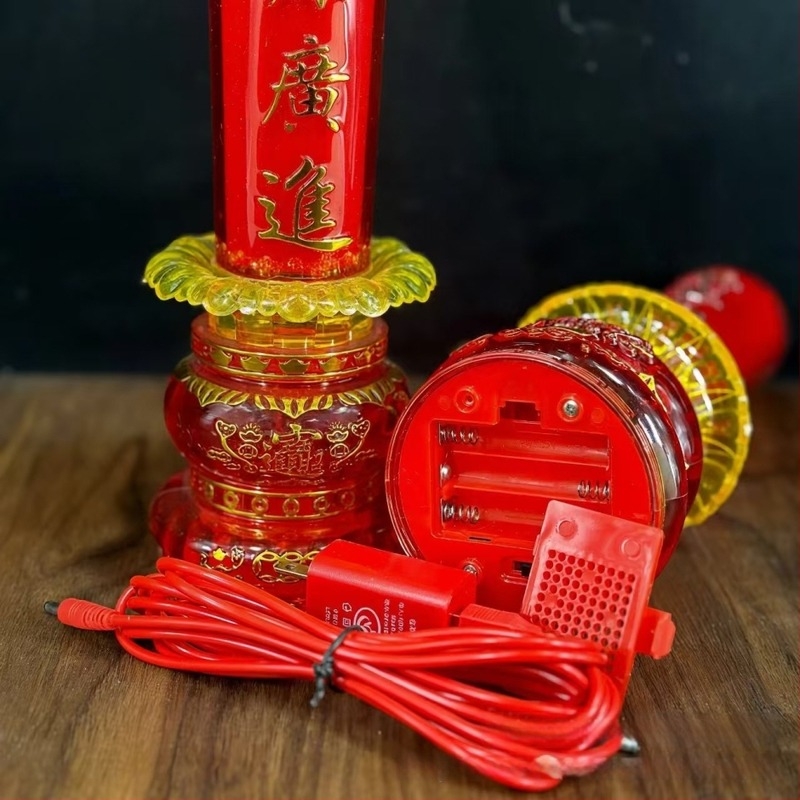 Chang Yi 8735/8736/8737/8738/8739 LED λαμπτήρας κεριού με δυνατότητα τροφοδοσίας από το δίκτυο ή μπαταρία