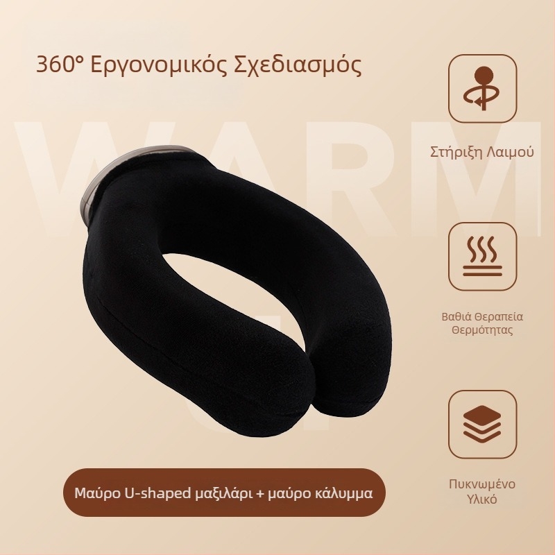 Θερμοφόρα νερού σε σχήμα U για τον αυχένα, κρεμαστό σχέδιο, διπλής χρήσης ζεστό/κρύο, PVC μεγάλου διαμέτρου