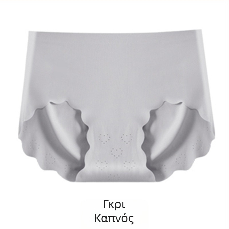 Γυναικείες μπικίνι Ice Silk, μεσαίας μέσης, αναπνέουσες, βαμβακερή επένδυση καβάλου