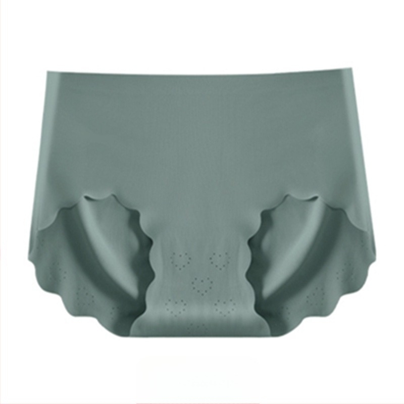 Γυναικείες μπικίνι Ice Silk, μεσαίας μέσης, αναπνέουσες, βαμβακερή επένδυση καβάλου