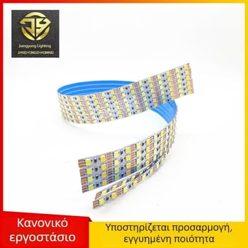 Διχρωμη LED λωρίδα για καθρέπτη μακιγιάζ, 120 LEDs, πλάτος 5 мм, 2835 SMD, RGB αλλαγή χρωμάτων, απρόσκοπτος ρύθμιση φωτισμού
