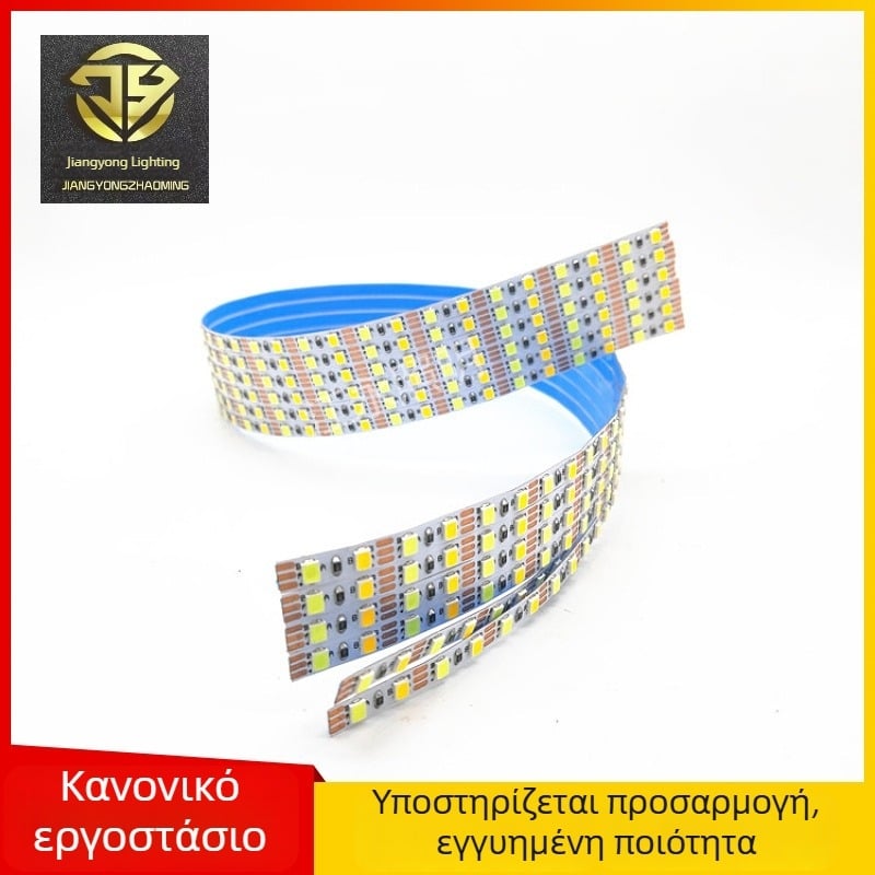 Διχρωμη LED λωρίδα για καθρέπτη μακιγιάζ, 120 LEDs, πλάτος 5 мм, 2835 SMD, RGB αλλαγή χρωμάτων, απρόσκοπτος ρύθμιση φωτισμού