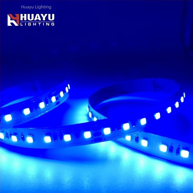 RGBWCW πολύχρωμη ευέλικτη LED λωρίδα, 2835-120 LED, 5 m σε ρολό, 24 V, υψηλή φωτεινότητα για φωτισμό KTV