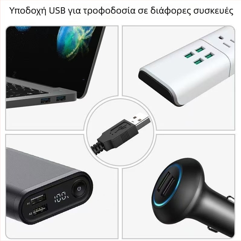 Λωρίδα LED 5V RGB Νεον με Εφέ Διαδρομής Φωτός, Εξωτερική Αδιάβροχη USB Λωρίδα