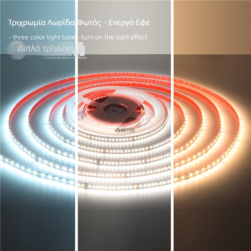 24V RGB LED ταινία με εφέ ροής νερού, χαμηλή τάση, αυτοκόλλητη διακοσμητική λωρίδα LED για γάμο, με ουρανό γεμάτο αστέρια και βροχή σε τρία χρώματα