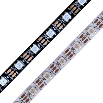 WS2812 SK6812 5V RGB LED ταινία, χρωματικά μεταβαλλόμενα εφέ, προγραμματιζόμενα