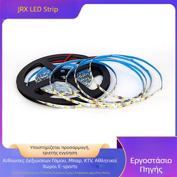 Προσαρμοσμένη χαμηλής τάσης λωρίδα LED για οικιακή διακόσμηση, αυτοκόλλητος φωτισμός οροφής και ντουλαπιών, υπερ-λαμπρό γραμμικό LED 12V με 120 LED