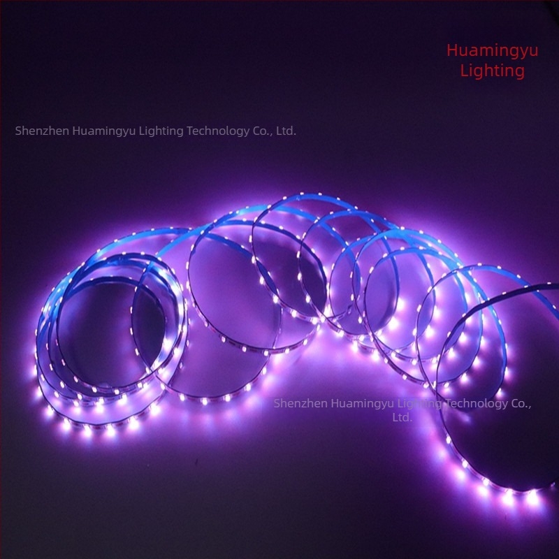 RGB LED λωρίδα ultra-narrow 2,7 mm, χαμηλής τάσης 5V, πλήρες χρώμα, με μουσικό ρυθμό και ευφυή έλεγχο