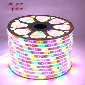 Λωρίδα LED σε σχημα οκτώ, 2835/5050 RGB με τηλεχειριστήριο, αλλαγή χρώματος, εφέ άλματος και ροής φωτός, αδιάβροχη