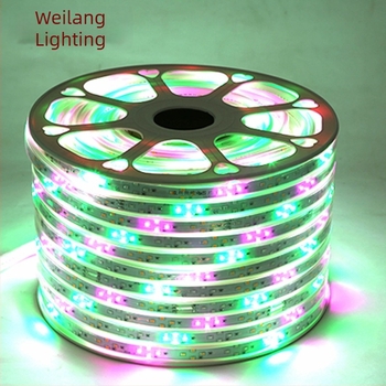 Λωρίδα LED σε σχημα οκτώ, 2835/5050 RGB με τηλεχειριστήριο, αλλαγή χρώματος, εφέ άλματος και ροής φωτός, αδιάβροχη