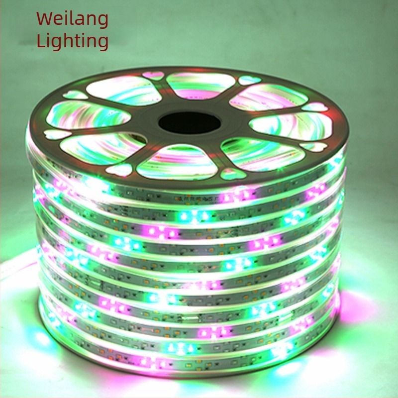 Λωρίδα LED σε σχημα οκτώ, 2835/5050 RGB με τηλεχειριστήριο, αλλαγή χρώματος, εφέ άλματος και ροής φωτός, αδιάβροχη