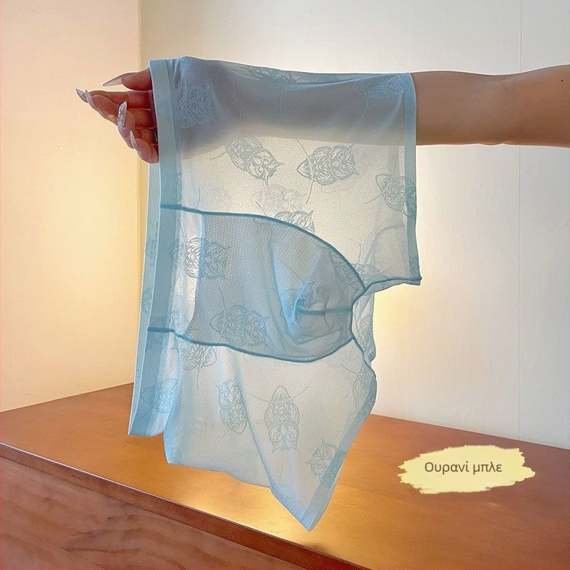 Ανδρικά εσώρουχα από ice silk με δαντέλα, διάφανο δίχτυ, αναπνεόμενα, λεπτά για το καλοκαίρι