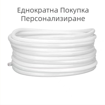 Προσαρμοσμένη LED εύκαμπτη κυκλική λωρίδα φωτισμού για εξωτερική διαφήμιση, 360° φωτισμός, νέον εφέ, 12V/24V