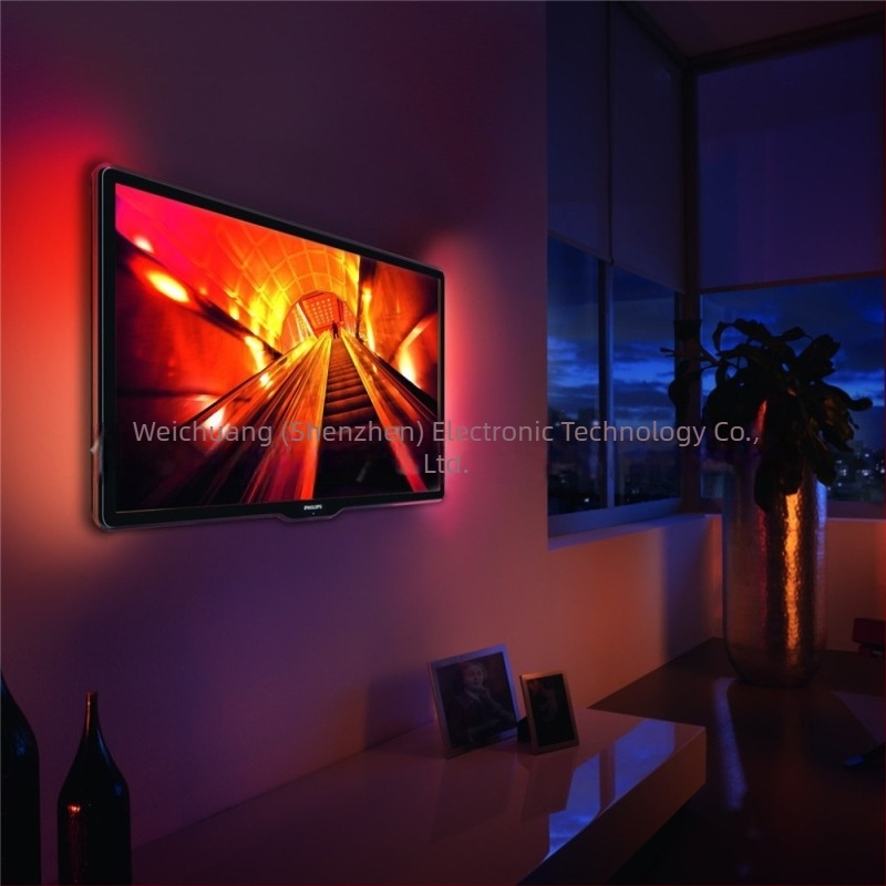 RGB USB LED λωρίδα 5050 για τηλεόραση, περιβαλλοντικό φωτισμό