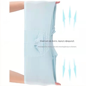 Ανδρικά μποξεράκια Ice Silk, λεπτά, διαπνέοντα, μεσαίας μέσης, μονόχρωμα