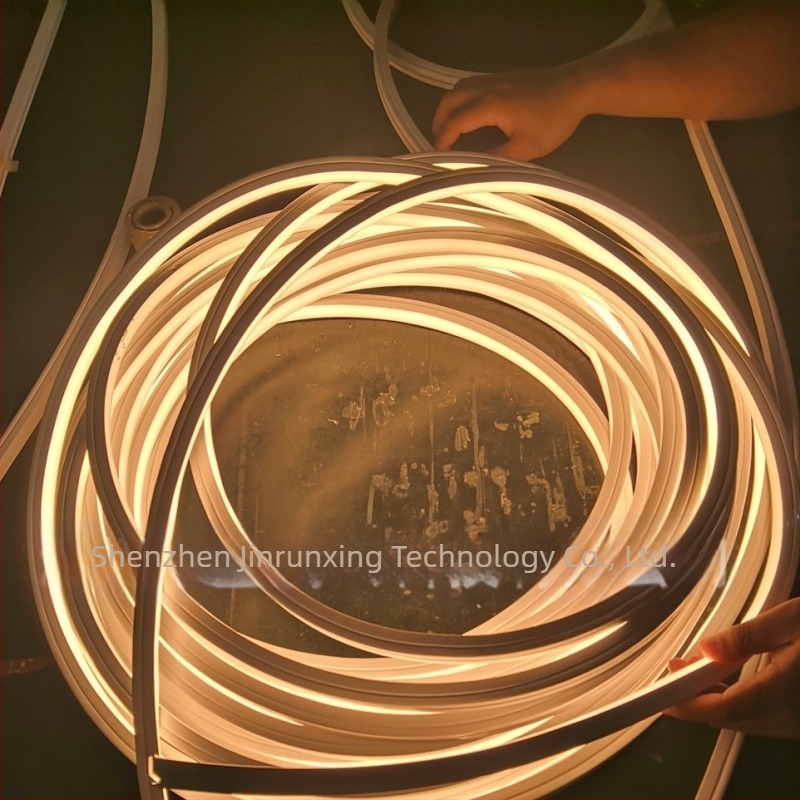 1616 mm ευέλικτη LED λωρίδα με διχρωμία θερμοκρασίας για εξωτερική χρήση, αδιάβροχη σιλικόνη σε νέον στυλ για εξωτερικούς τοίχους